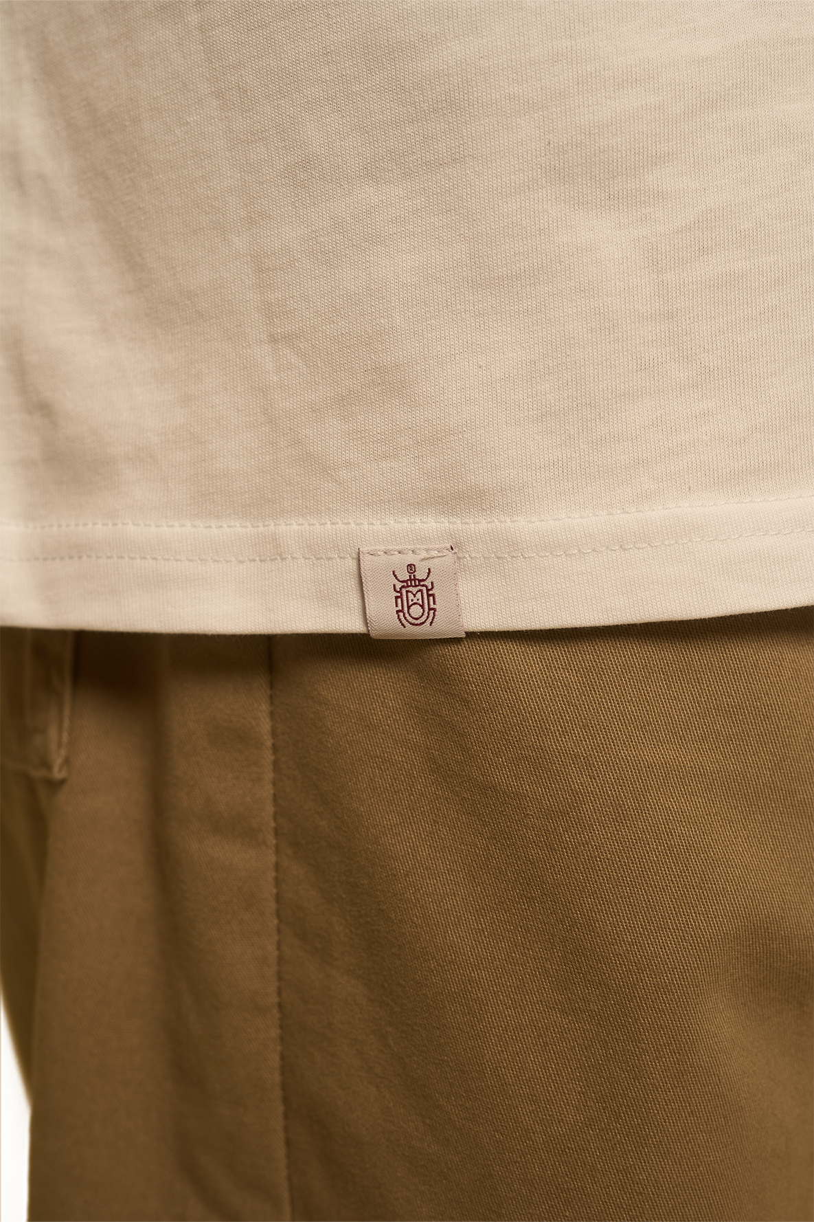CAMISETA REGULAR BORDADO BLANCA