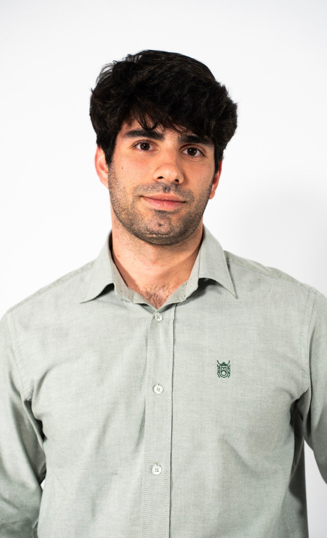 CAMISA OXFORD VERDE SALVIA